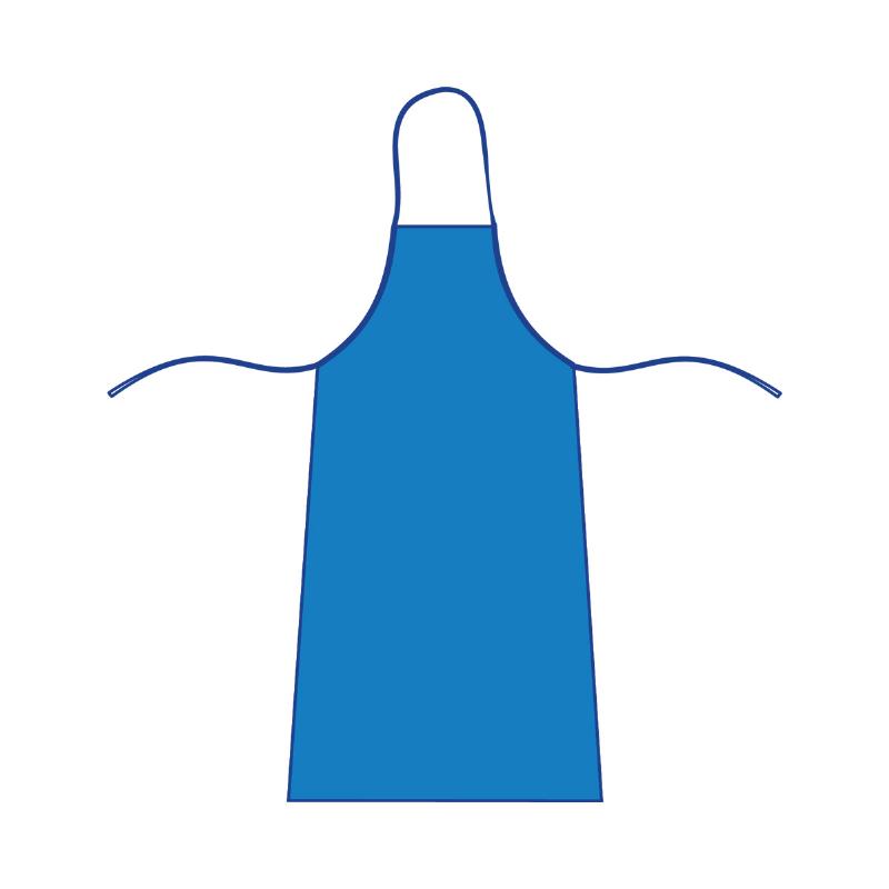 Фартух медичний 125 см Taipan-Pharm нестерильний ПВХ-180 г/м2